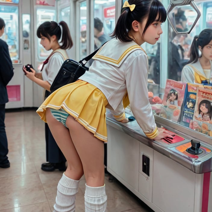 クレーンゲームのパインちゃん