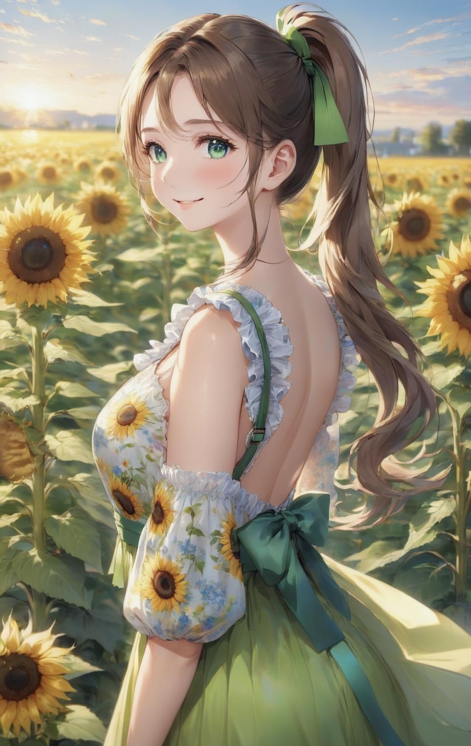 ひまわり畑