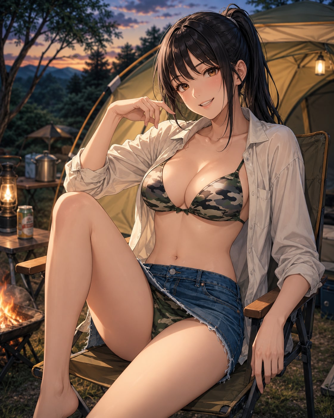 キャンプデート