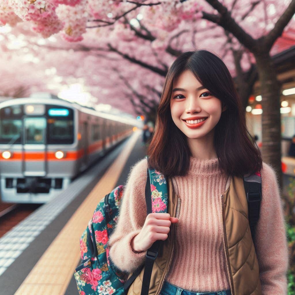 今日のエモっちゃん🚃😉🎒