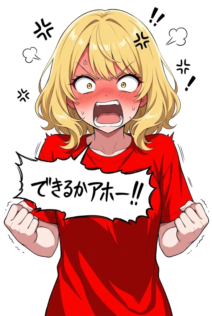 なぜか怒っている湖夏ちゃん