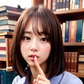 妄想アイドル（図書館で勉強編） 12枚目