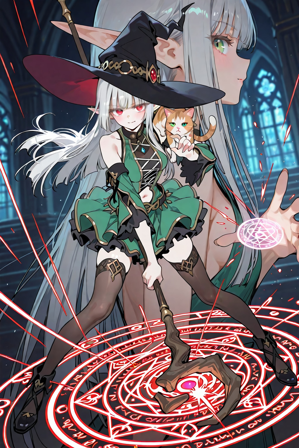 エルフの女の子
