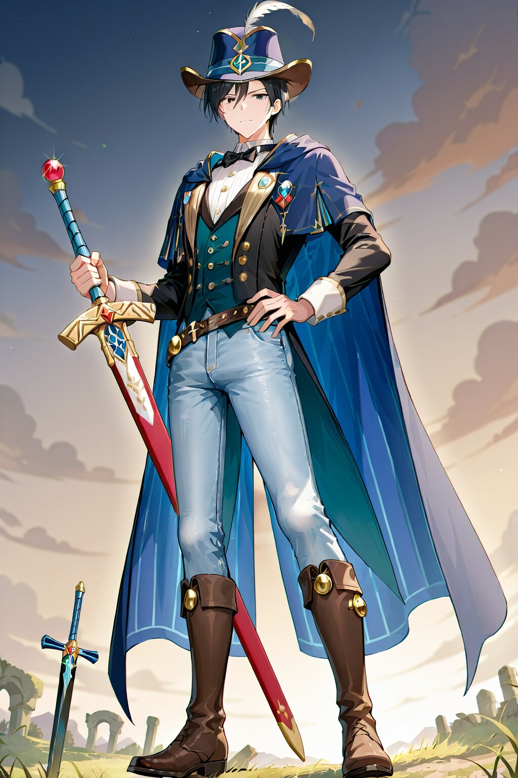 青年男性魔法剣士26.7.20-2