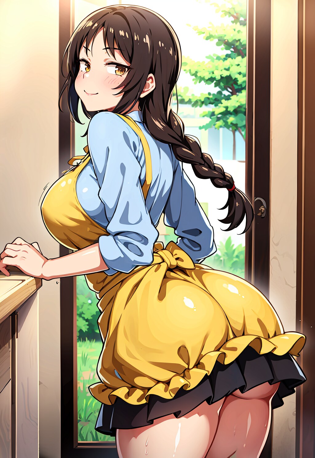 エプロン娘