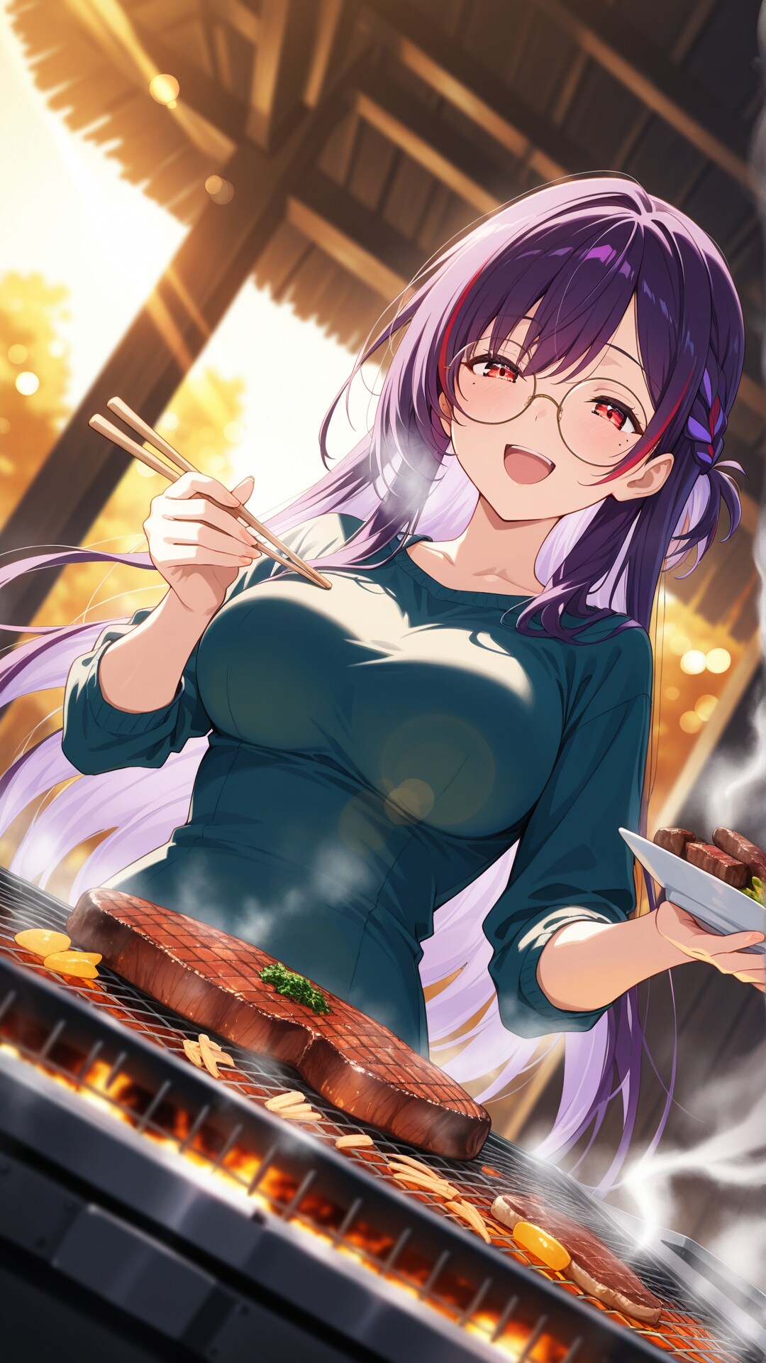 うちの子BBQ！