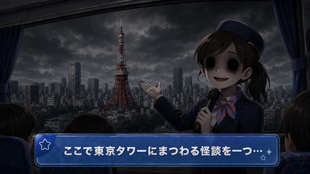 バスガイディング