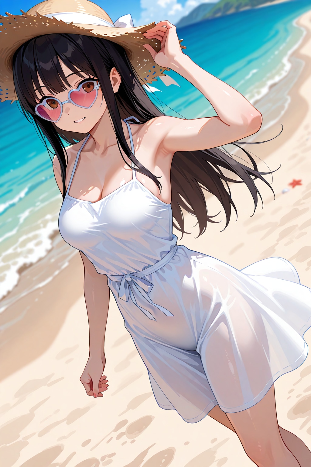 真夏の渚で　260721