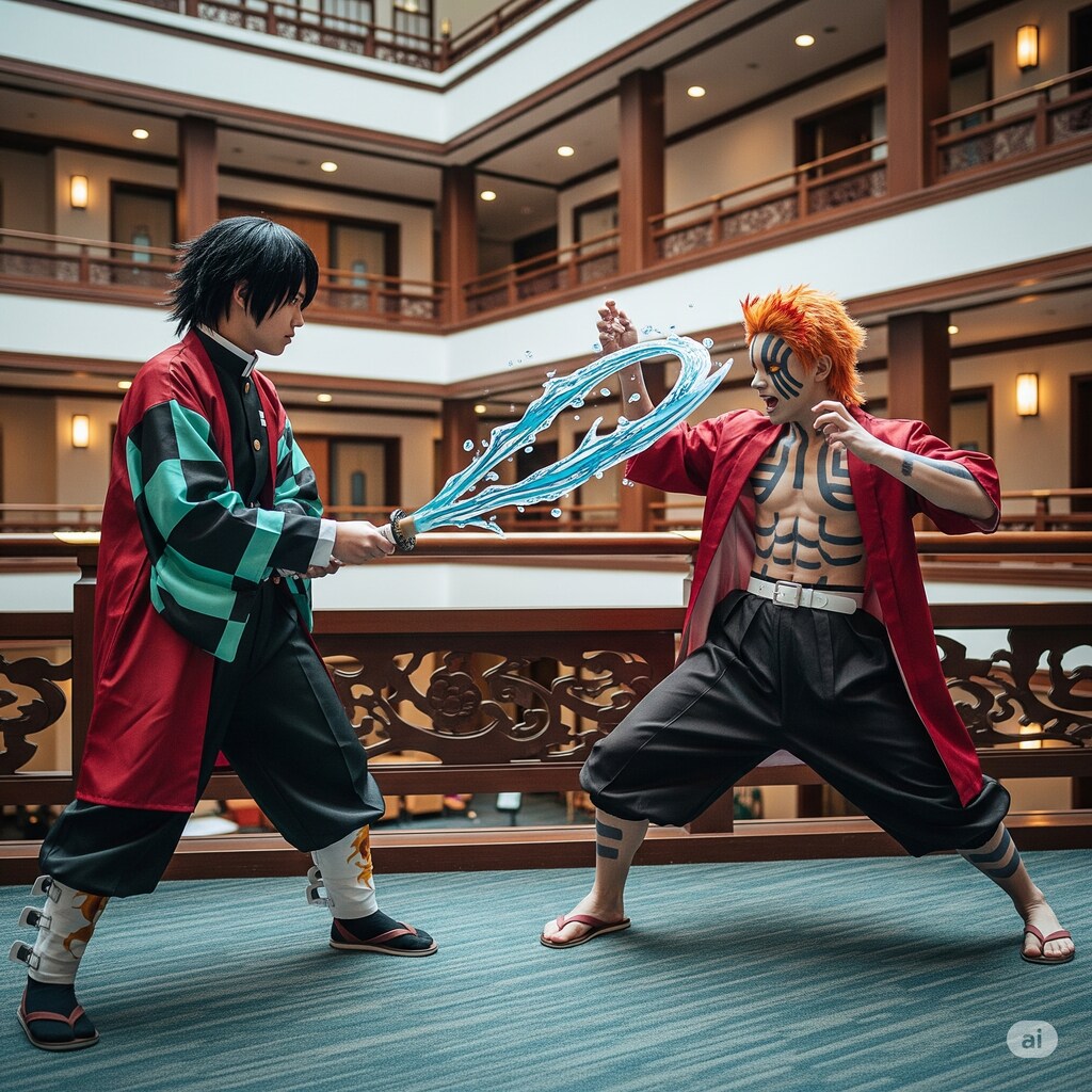 水合戦！　鬼滅