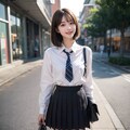 茶髪ボブ 6枚目