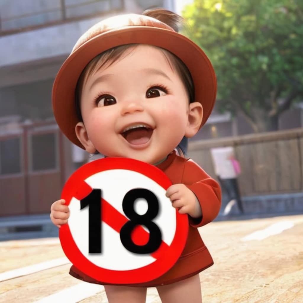 18禁マークちゃん