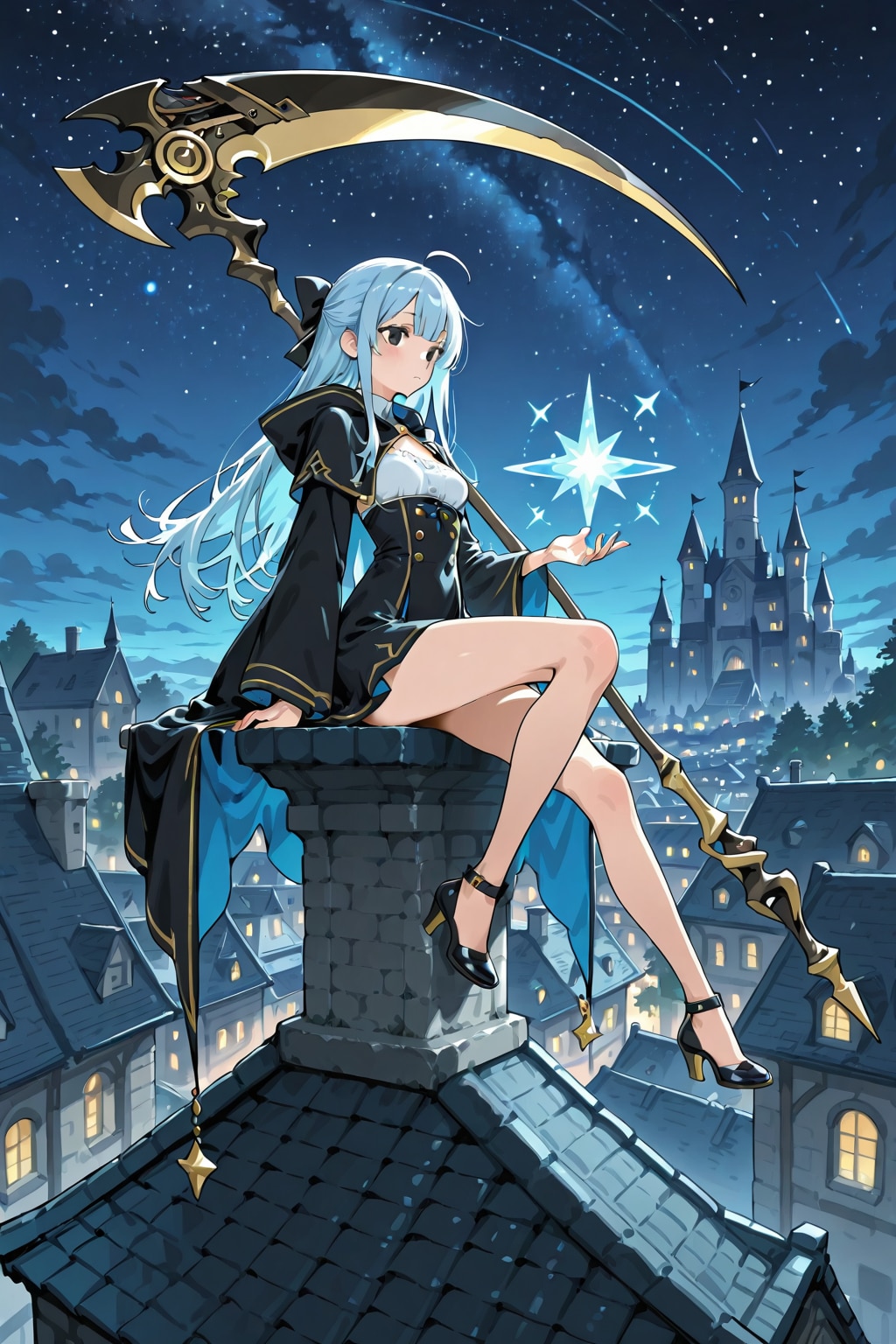 大鎌を持った少女 | の人気AIイラスト・グラビア