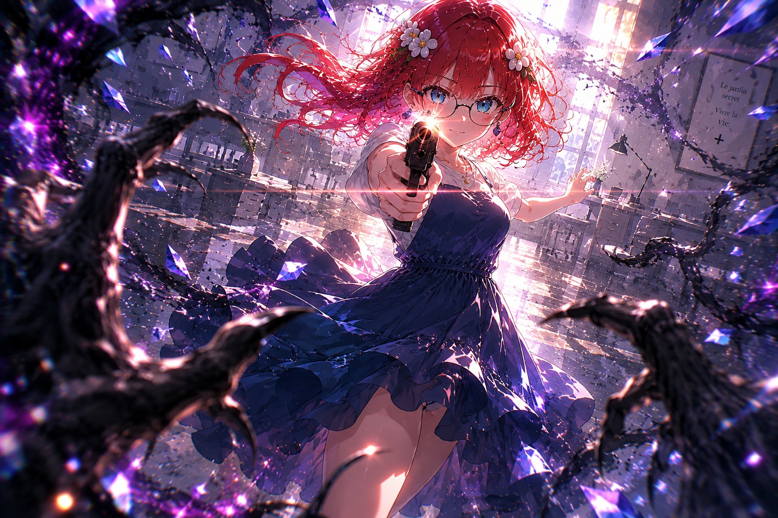 怪異を撃ち抜く少女 | の人気AIイラスト・グラビア