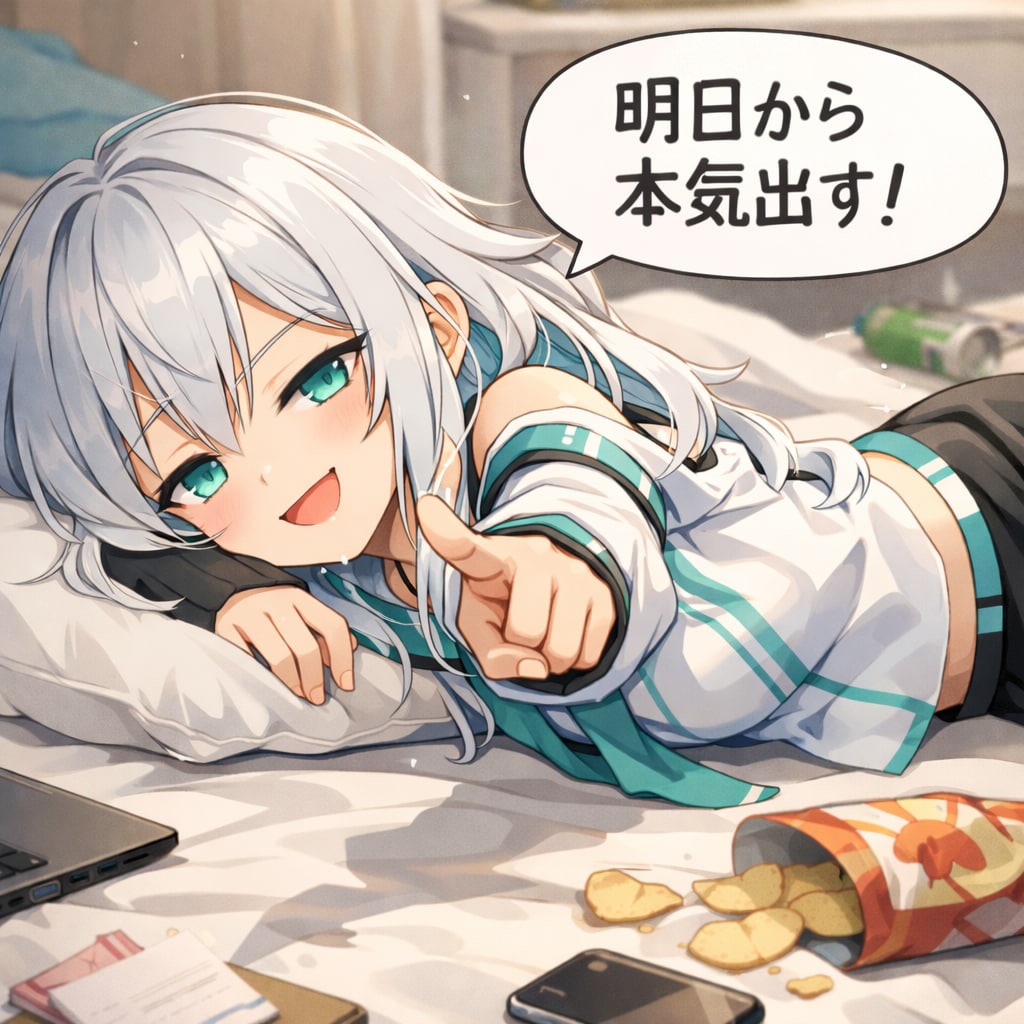 うちの子は明日から本気出す | の人気AIイラスト・グラビア