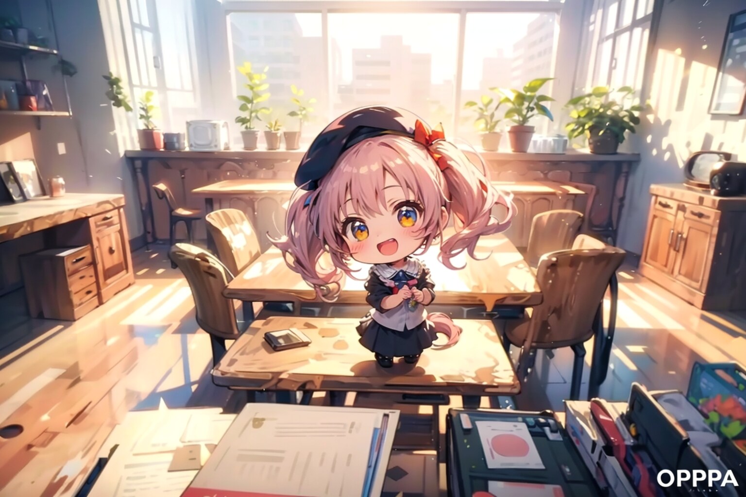 友達を呼びたい、ちびちゃん。 | の人気AIイラスト・グラビア
