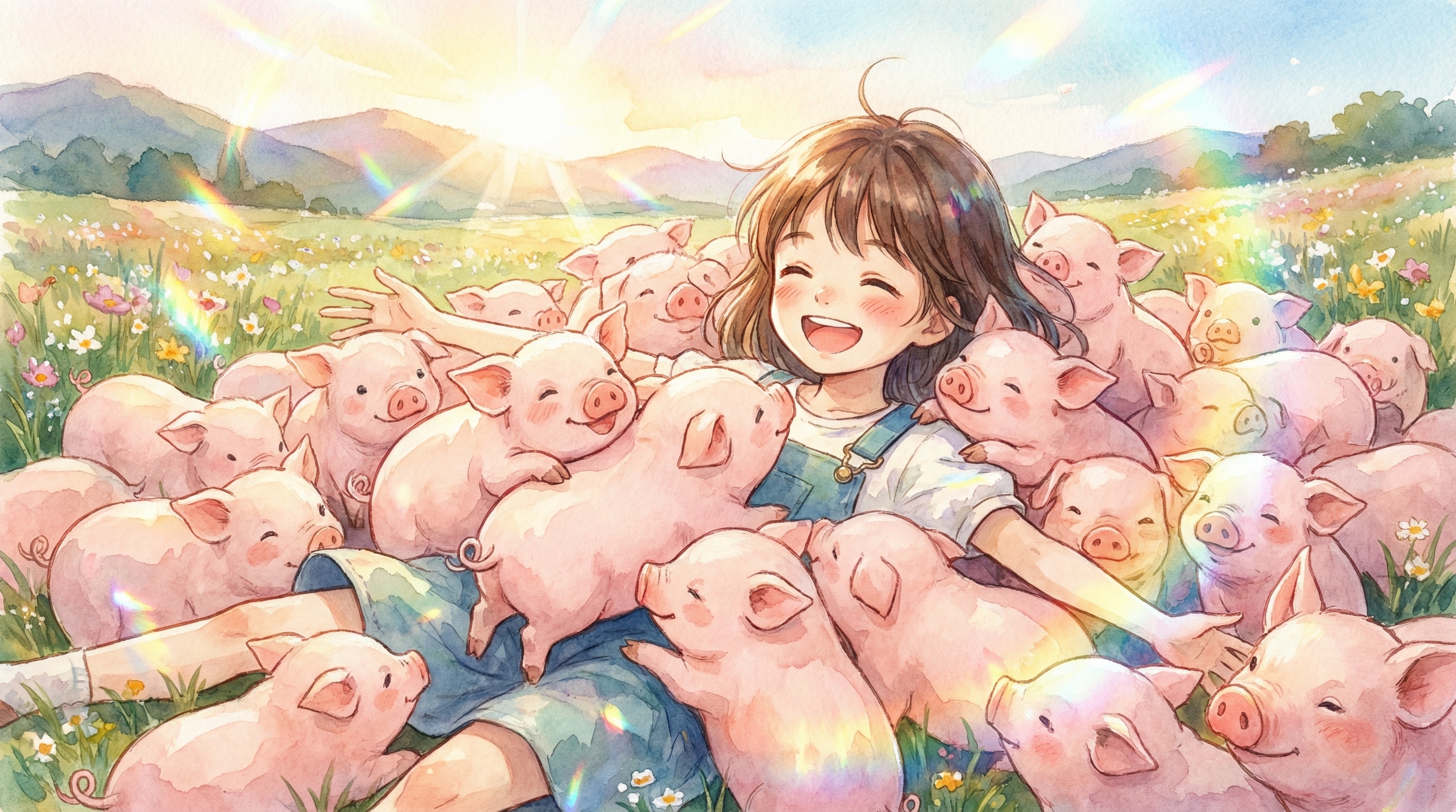 毎日幸せ♪ | の人気AIイラスト・グラビア