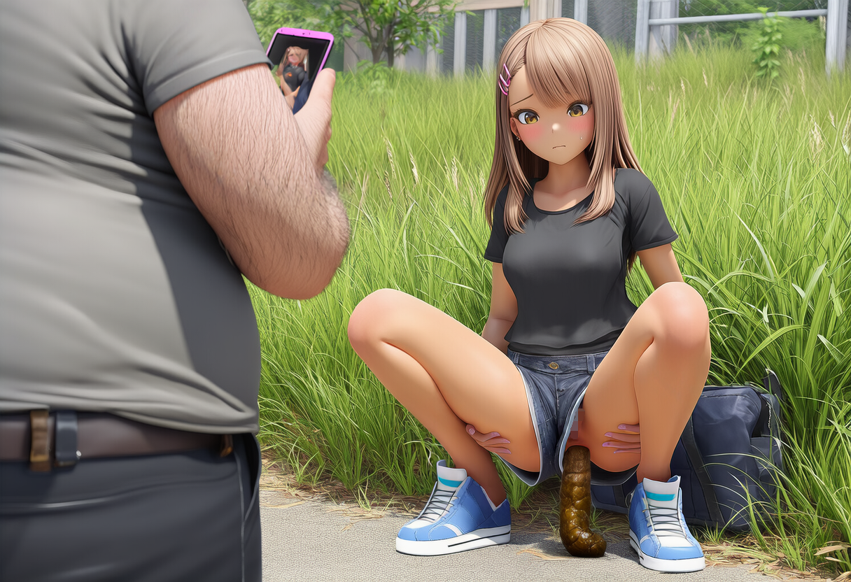 ※閲覧注意　野糞撮影