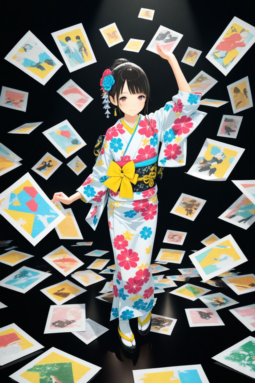 紙の上で踊る人々 | の人気AIイラスト・グラビア