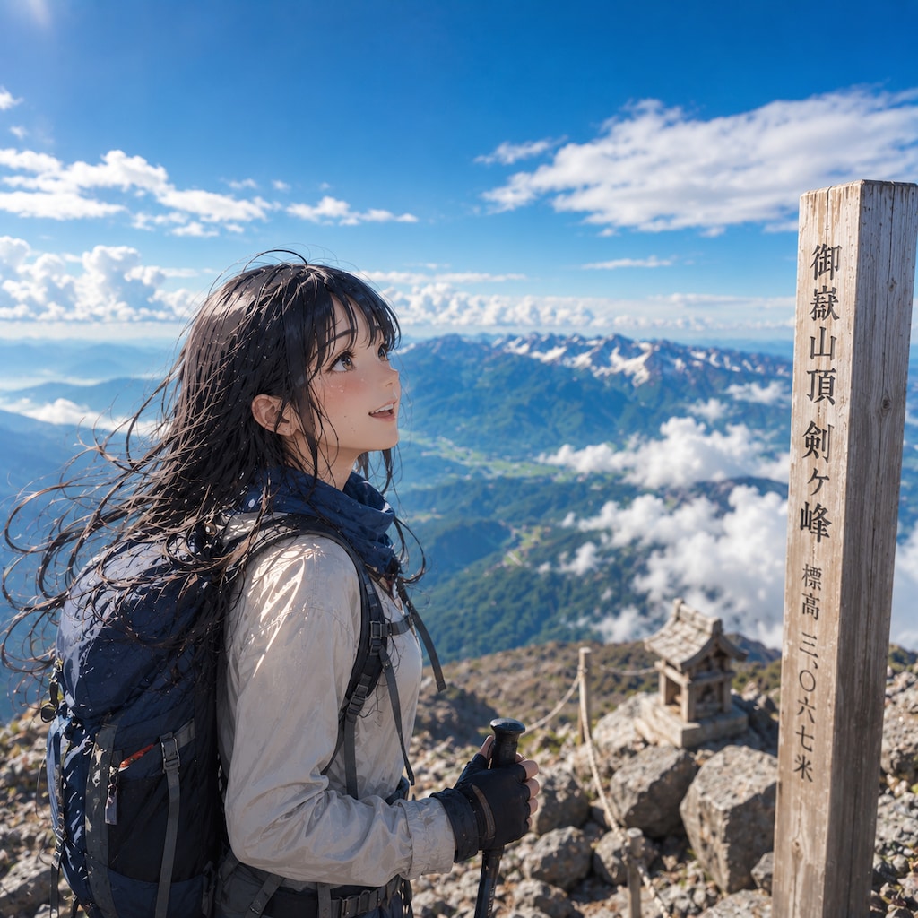 長野県の御嶽山に登ってきました！(ロープウェイで)