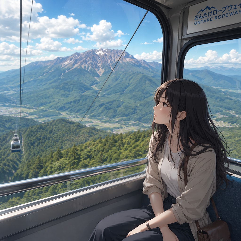 長野県の御嶽山に登ってきました！(ロープウェイで)