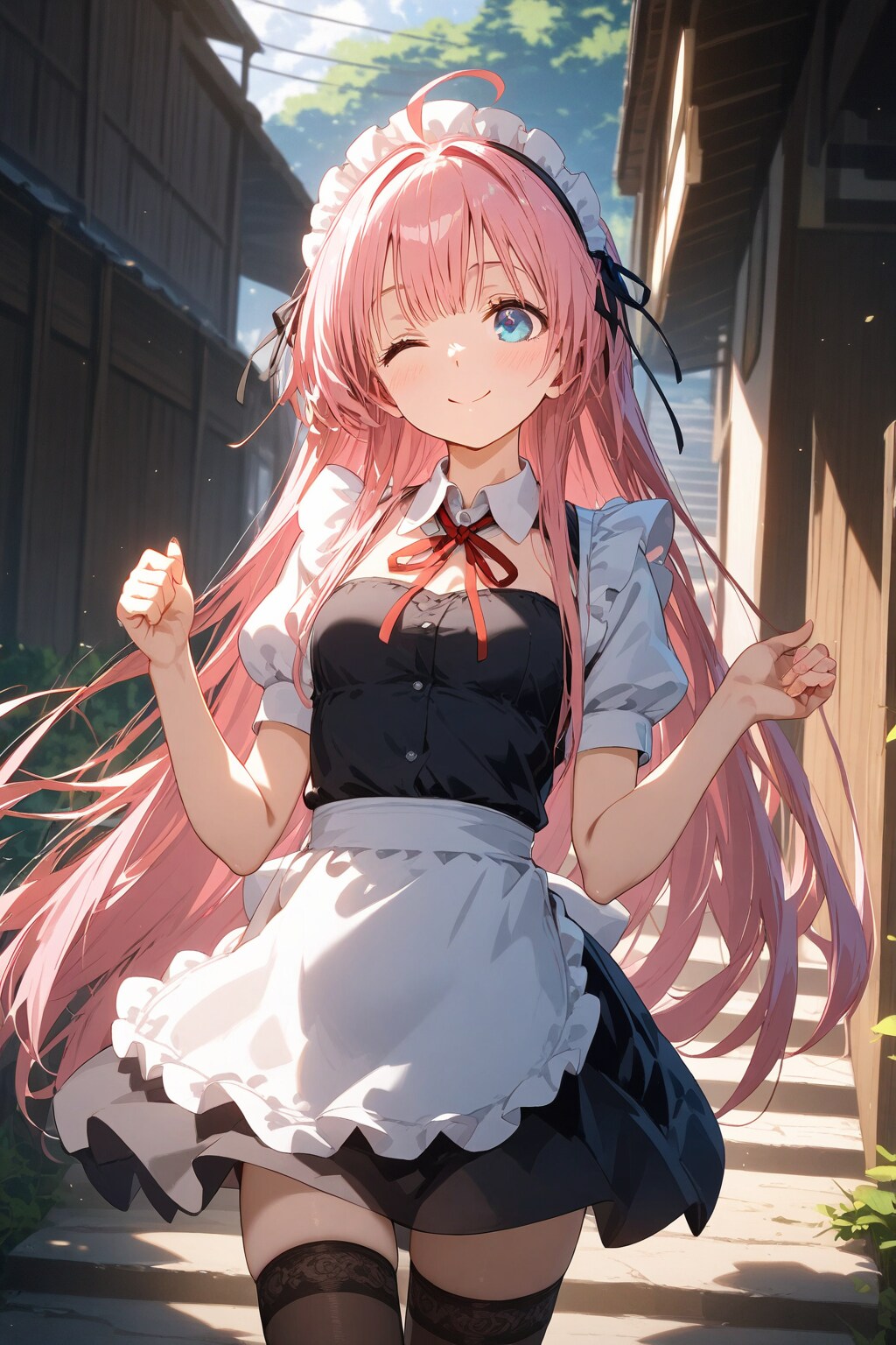 うちのメイドちゃん | の人気AIイラスト・グラビア