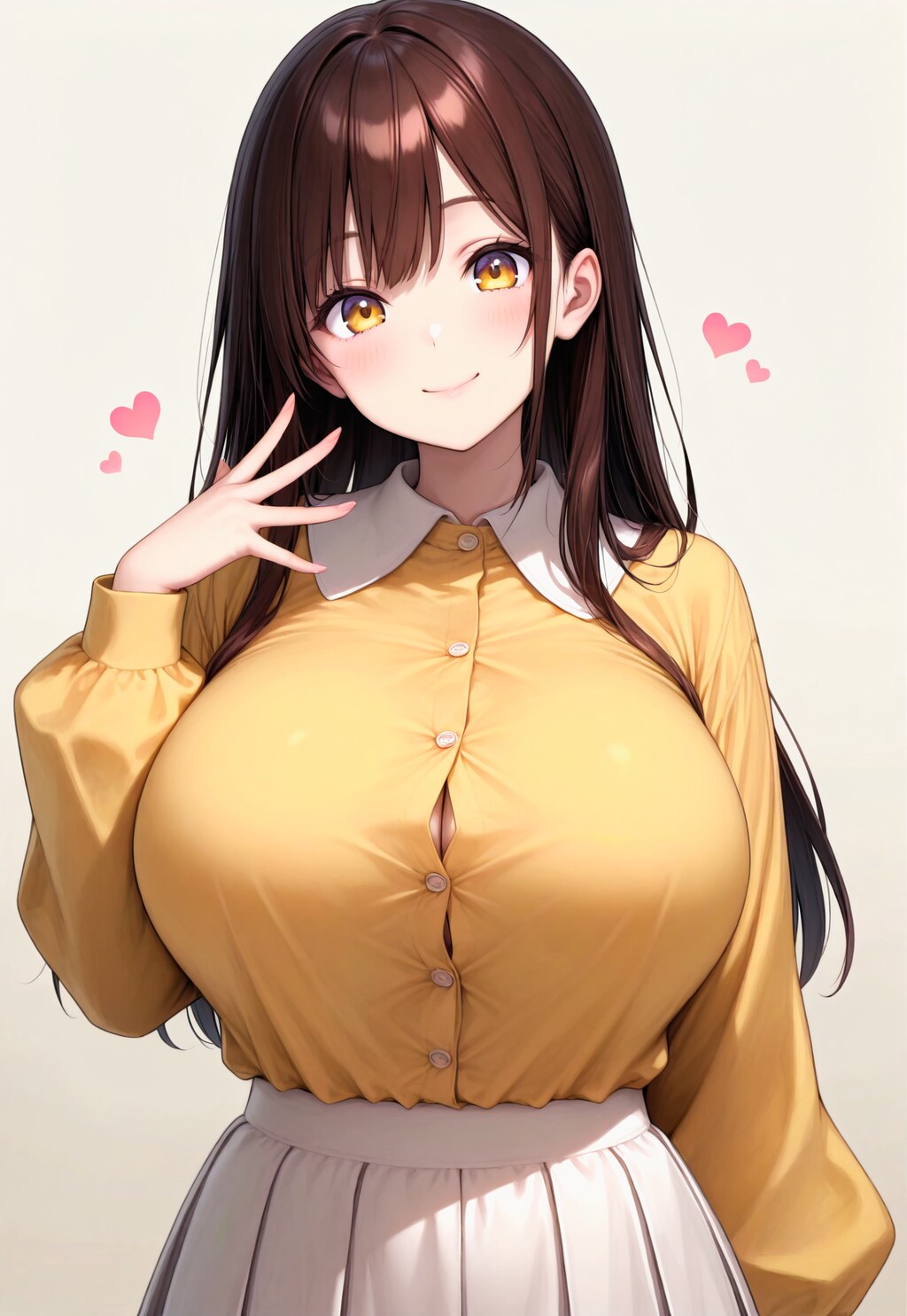 585（黄色いブラウス）