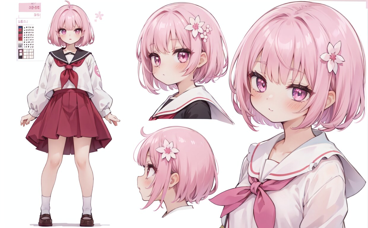 うちの子設定画