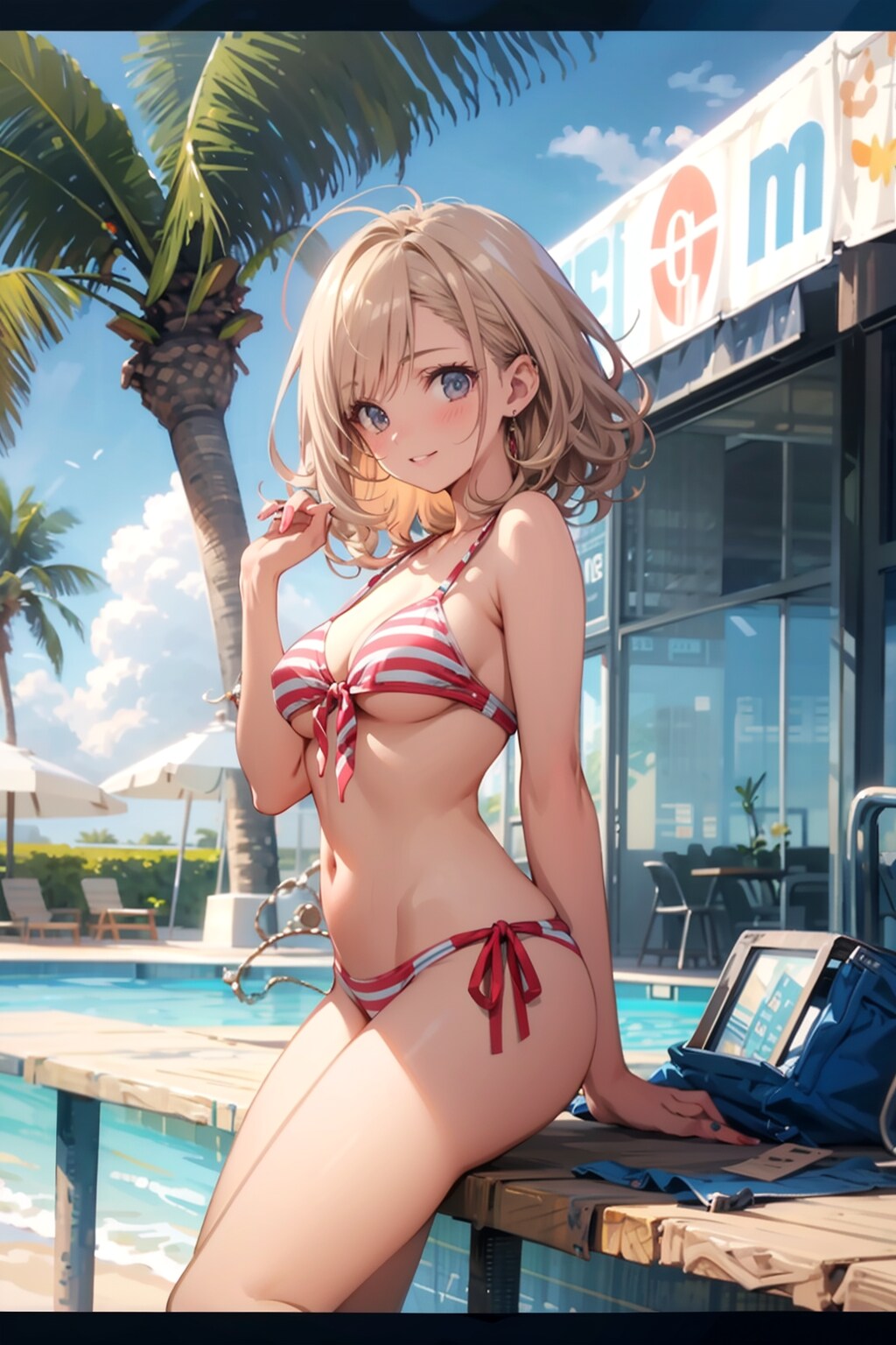 ビキニお姉さん