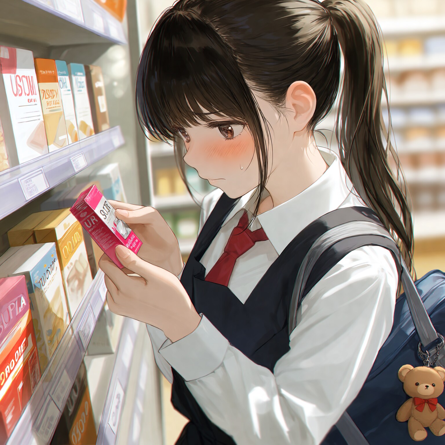 初めての買い物（コンドーム）
