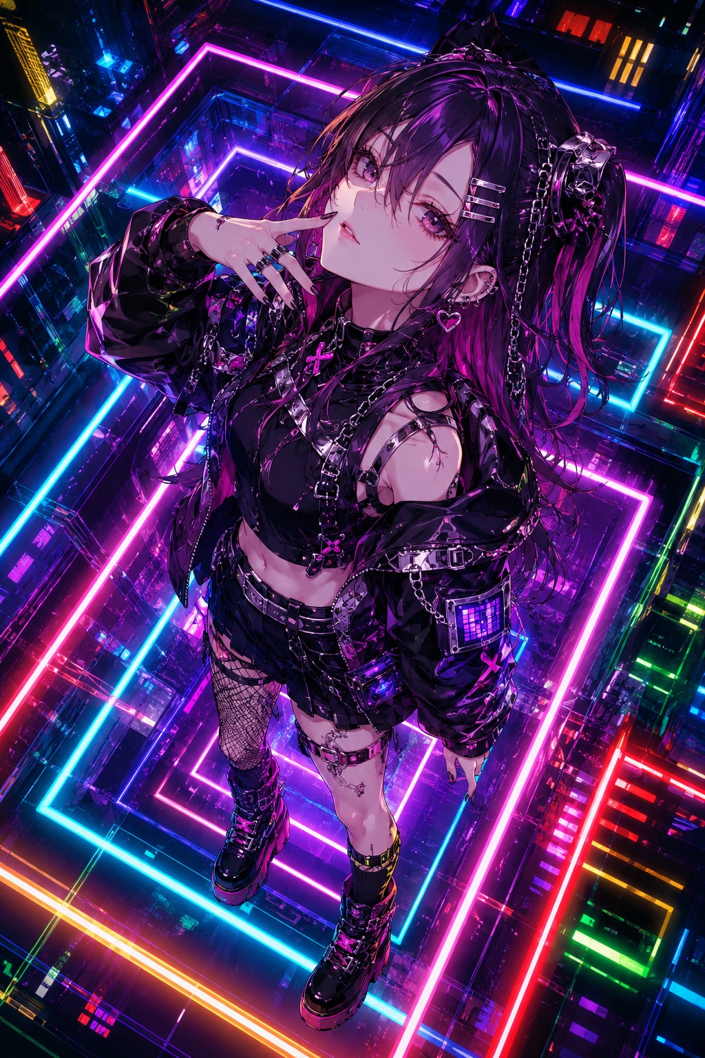 サイバー地雷系パンク