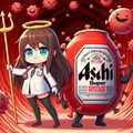 ウィルスのビール缶と小さな女の子 3枚目