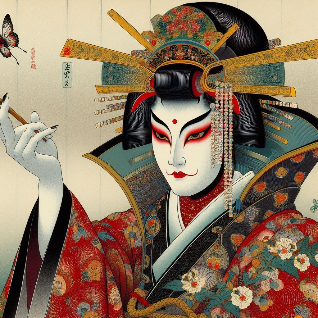 浮世絵『歌舞伎役者絵』