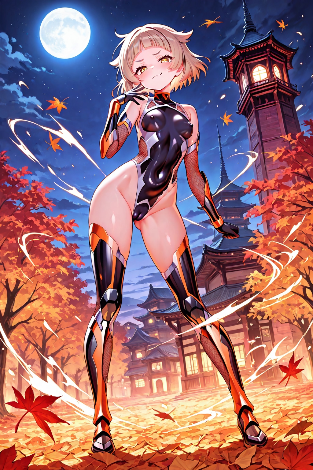 対魔忍と秋の夜