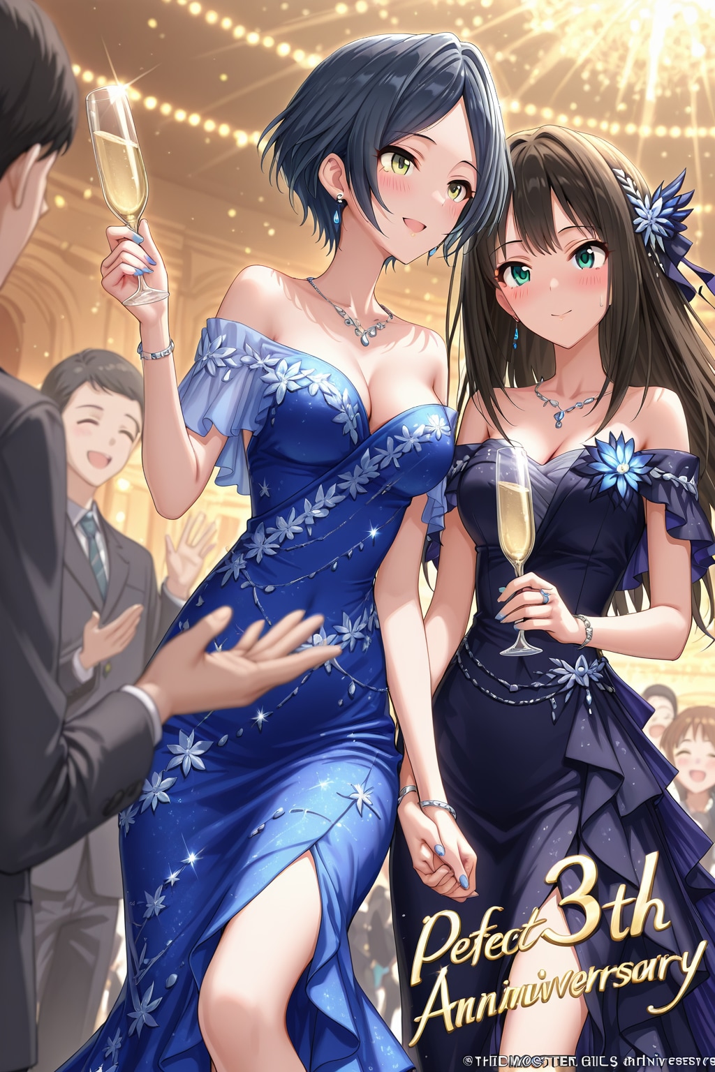 【ちちぷい生成３周年記念 & 投稿活動３年目スタート感謝】ー速水奏 & 渋谷凛 Ver. 02ー