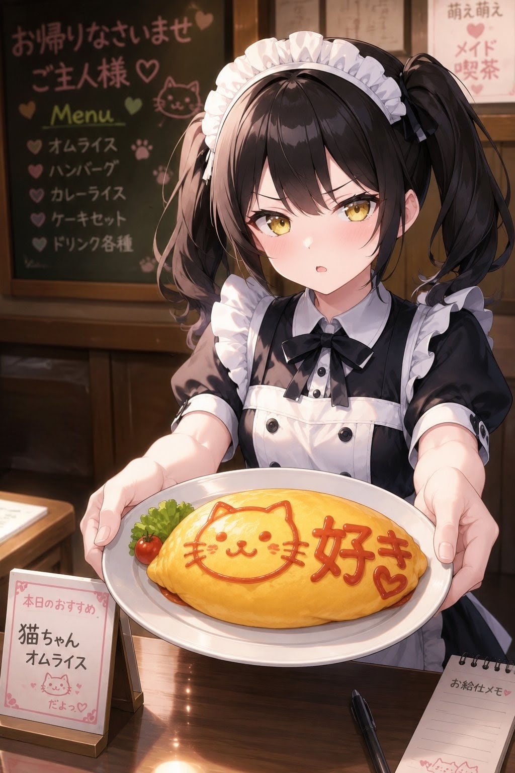 ツンデレ喫茶のウメコ(ハルネ)&おまけ漫画