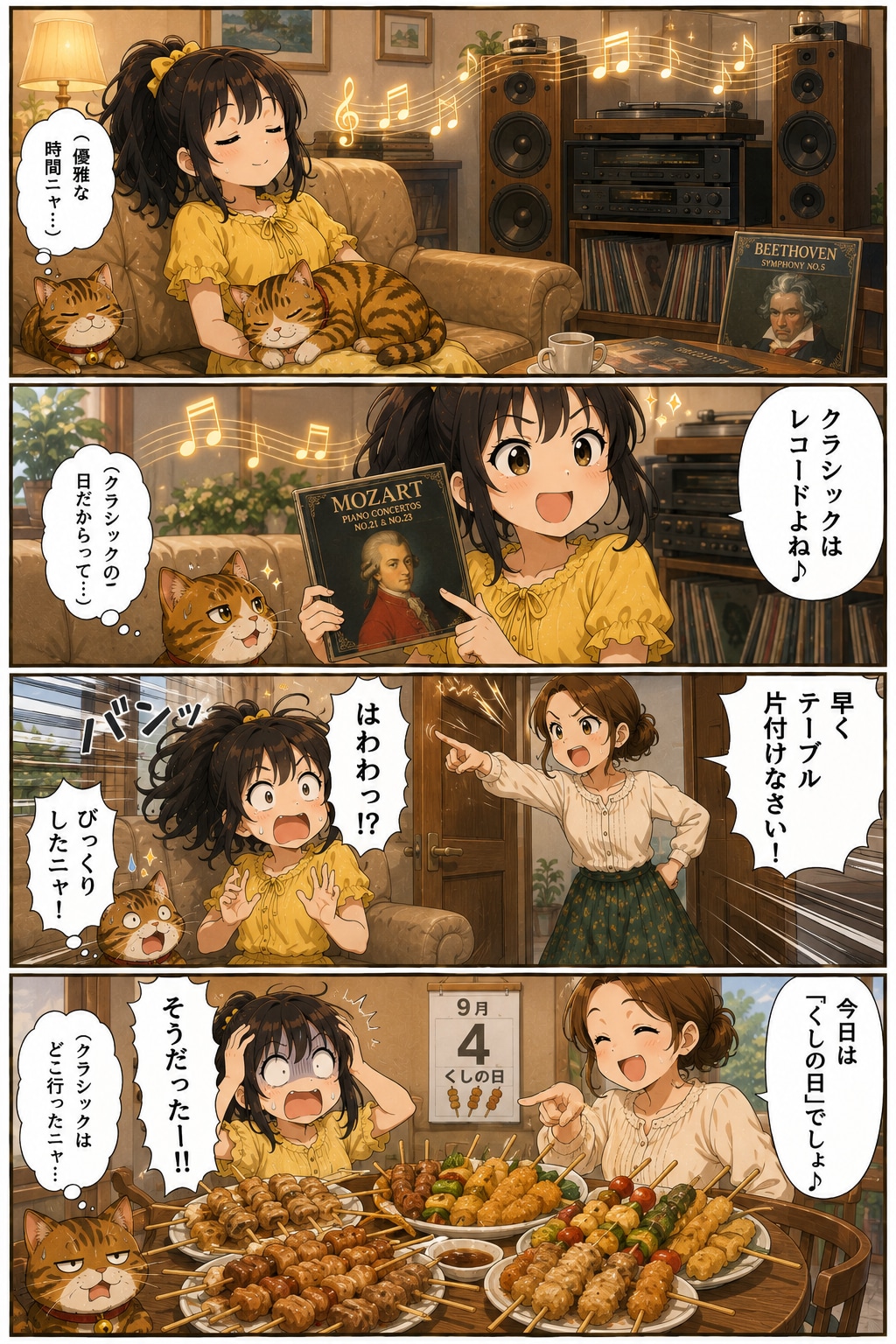 ク(9)ラシ(4)ックでしょ～～