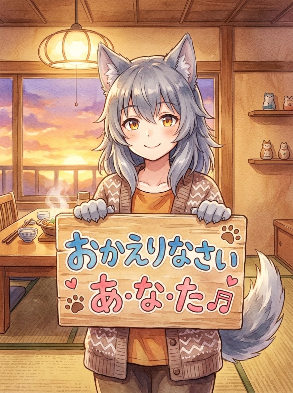 おかえりなさい♬