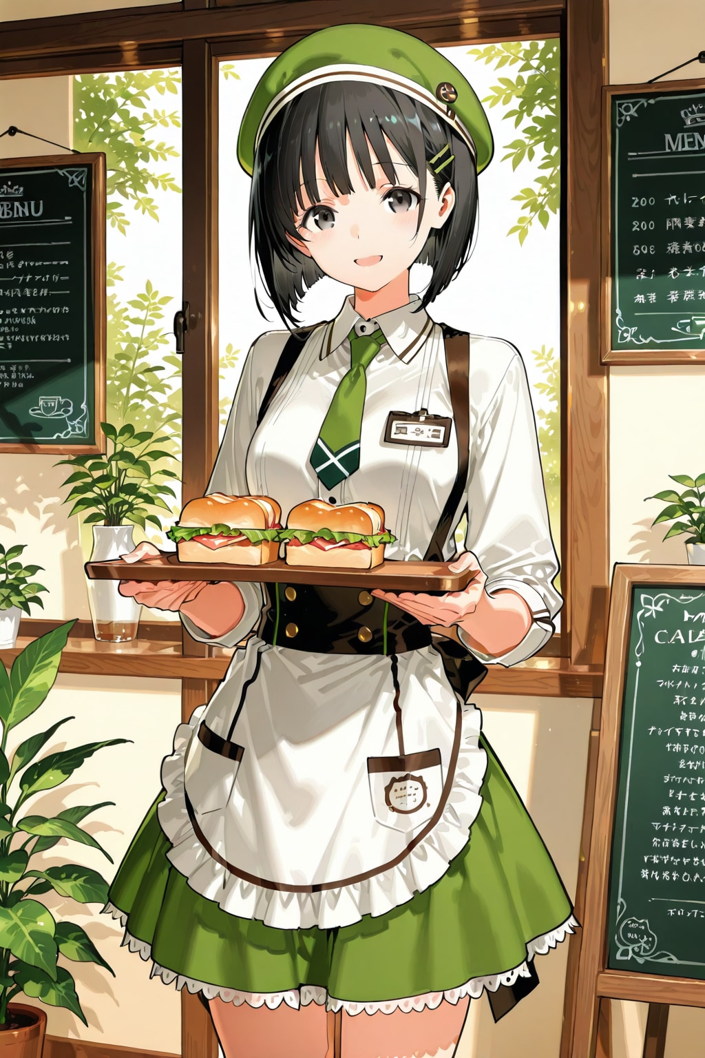 妹ちゃん✨カフェへようこそ‼️🥰☕️✨２３８ | の人気AIイラスト・グラビア