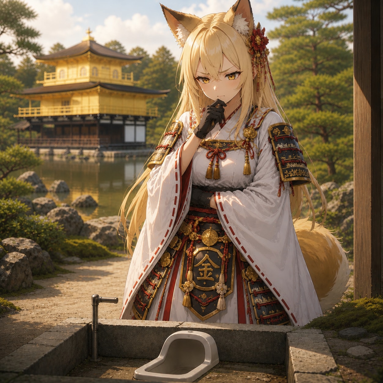 金閣寺の金隠し
