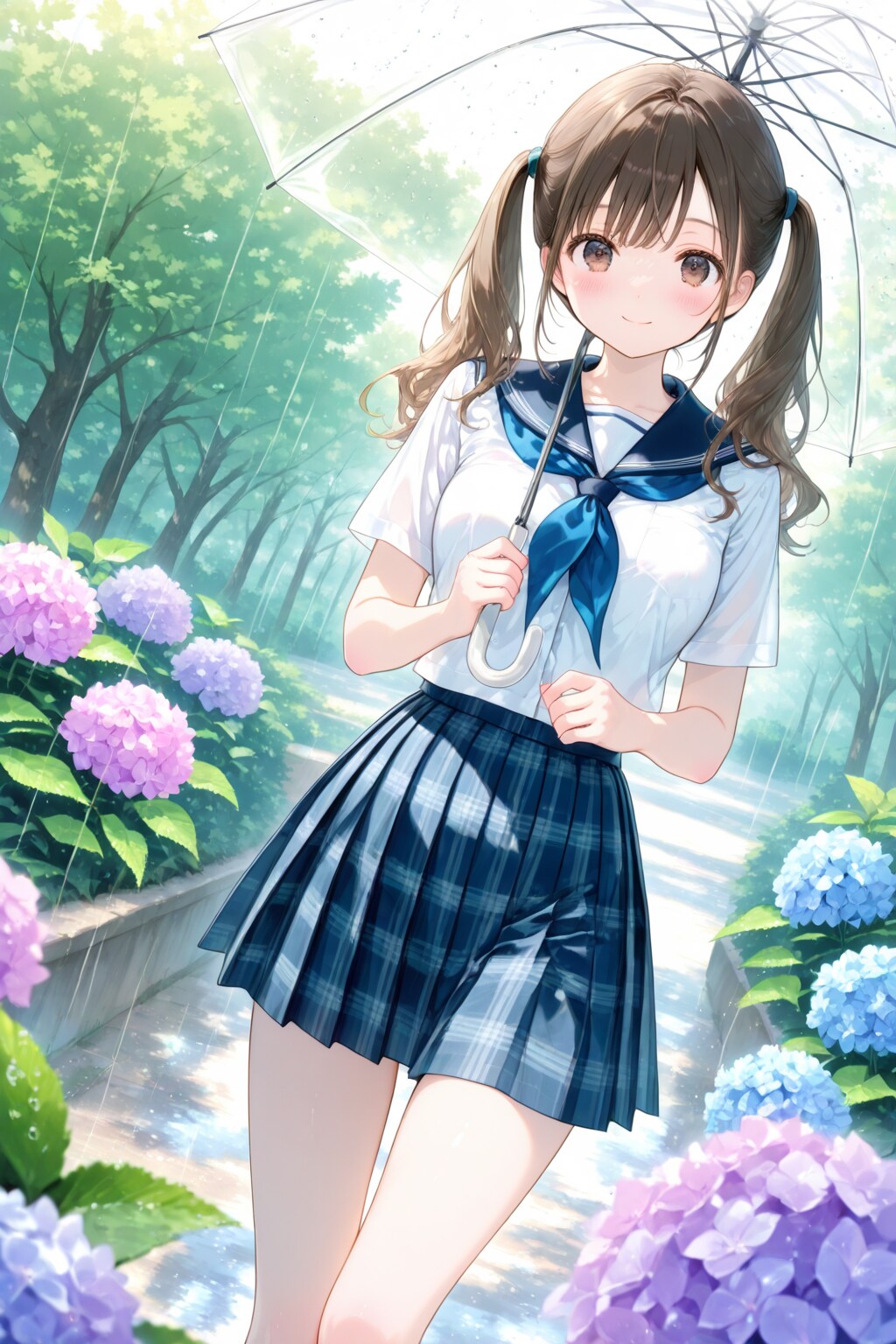 梅雨空の下で…　250616