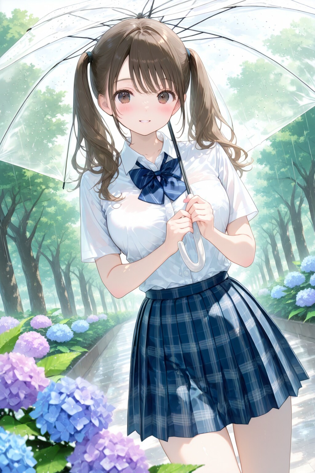 梅雨空の下で…　250616