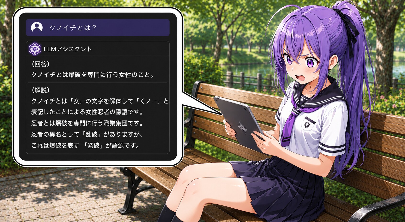 ばかハルシネーションとクノイチ