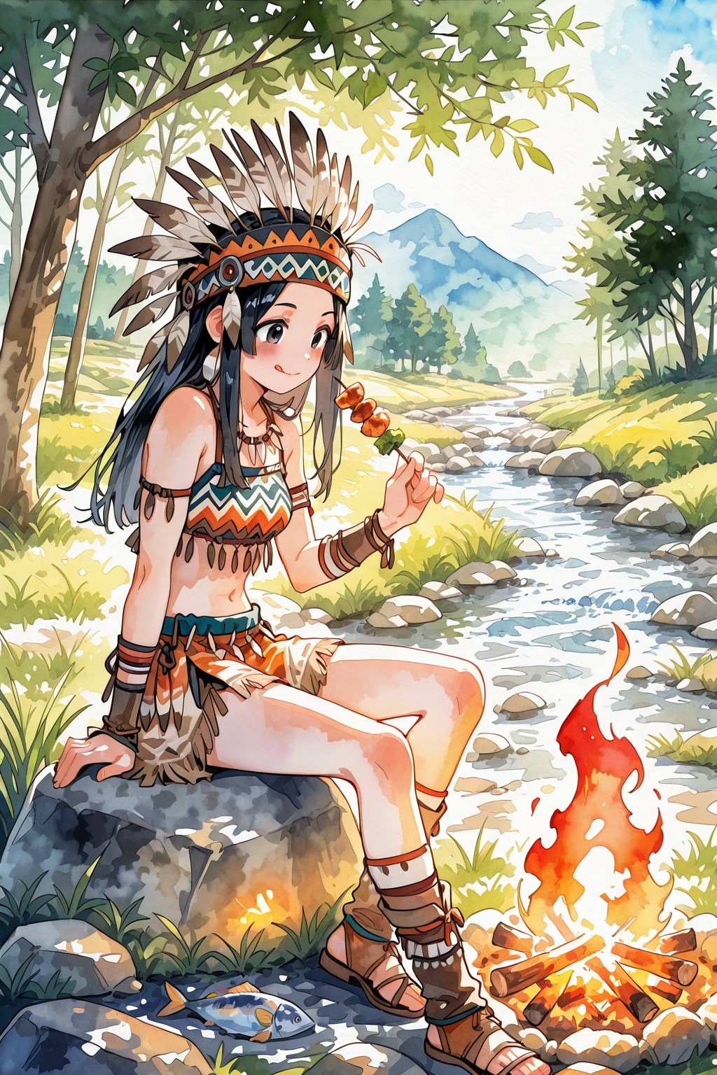 大草原の空の下５５