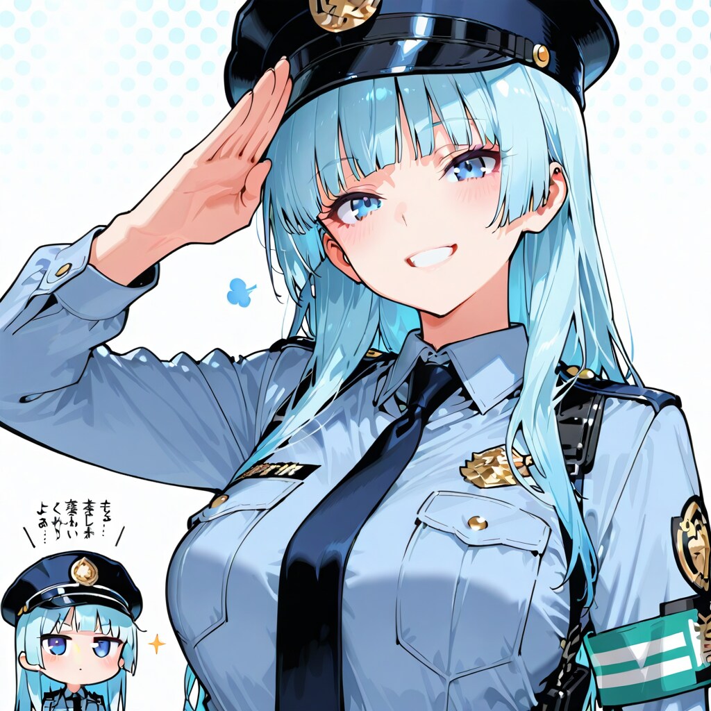 内心得意げ婦警ちゃん_PHOENIX