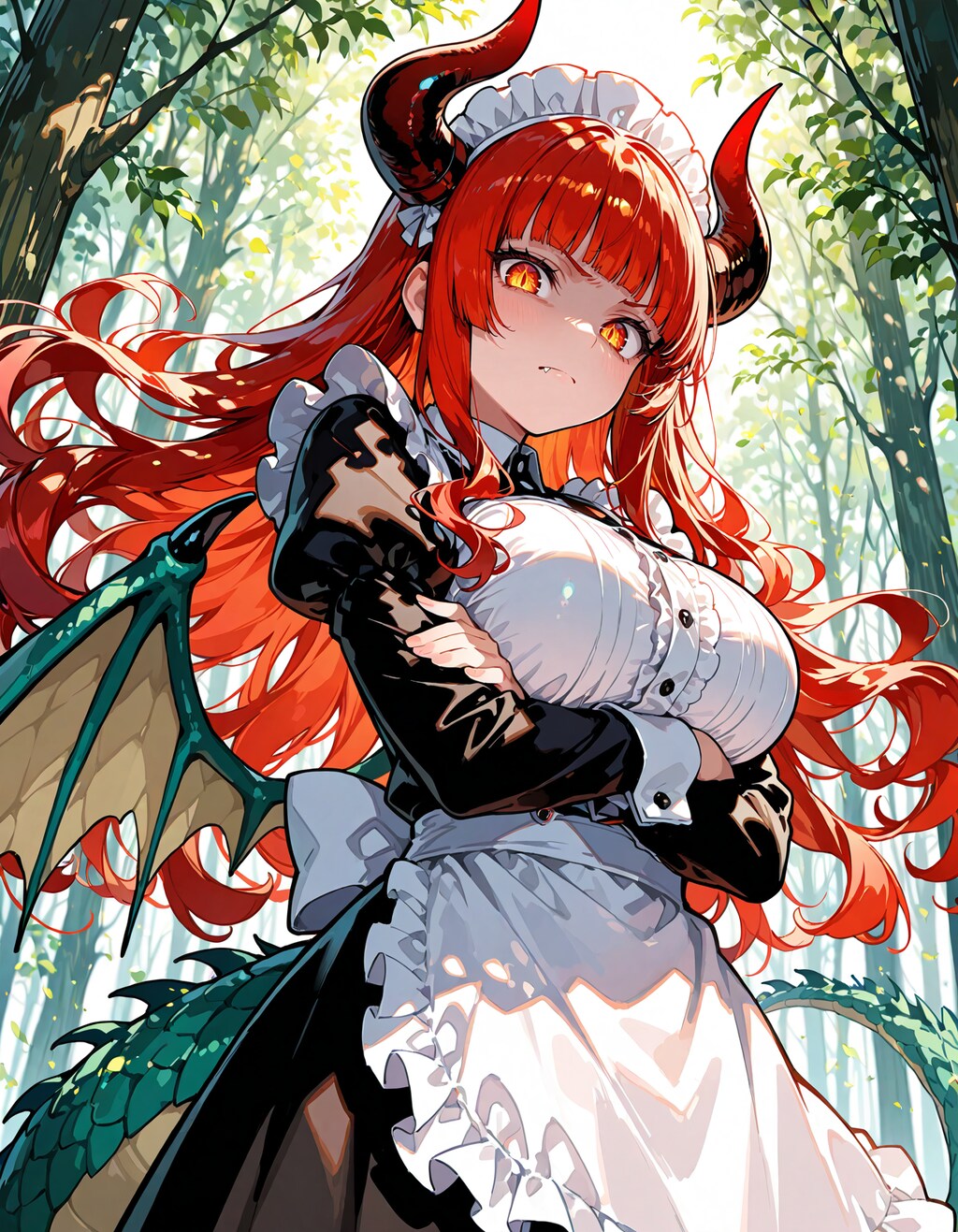 つのメイドの森