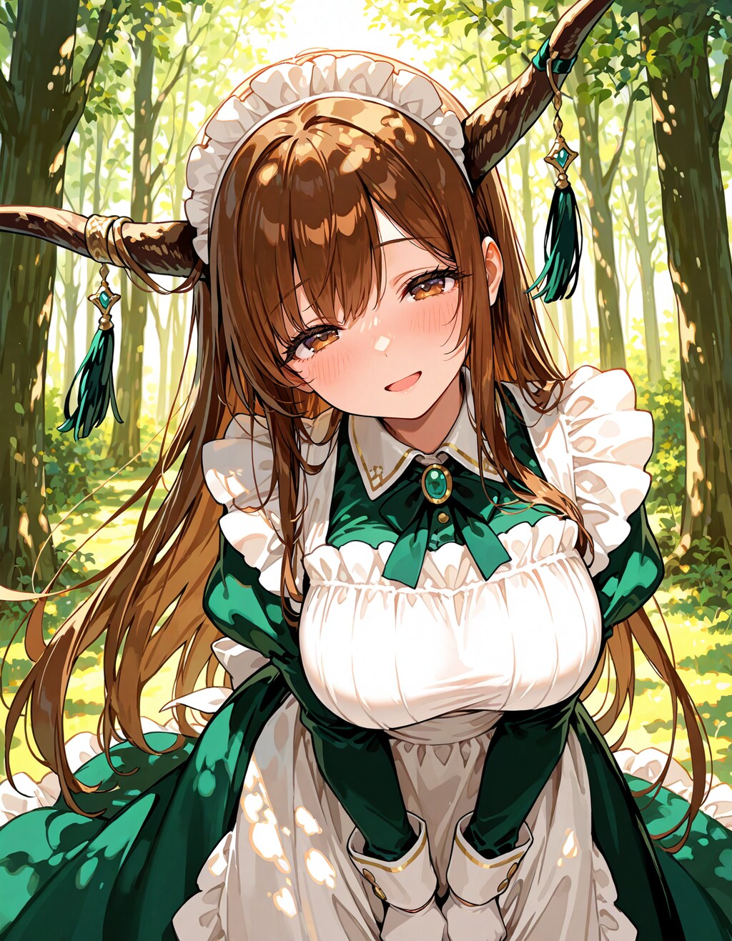 つのメイドの森