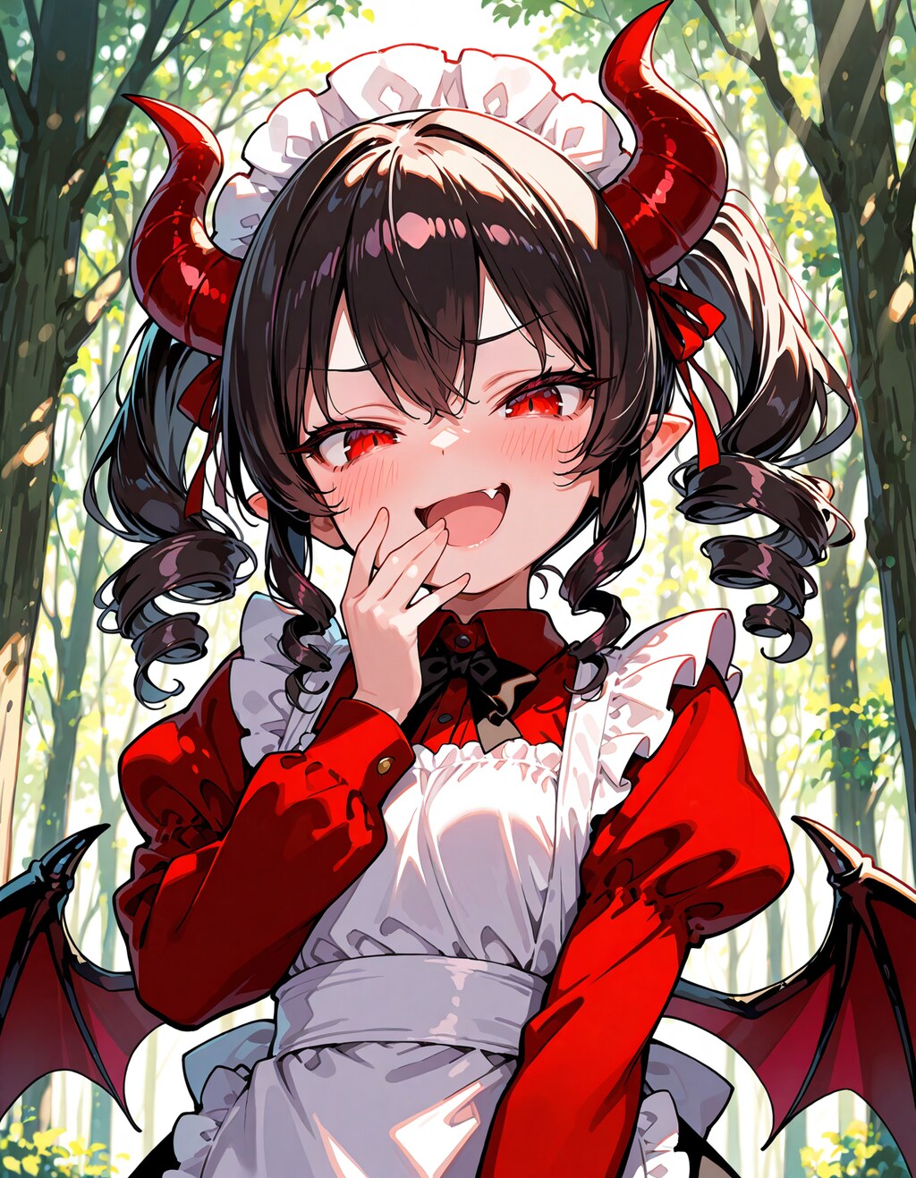 つのメイドの森