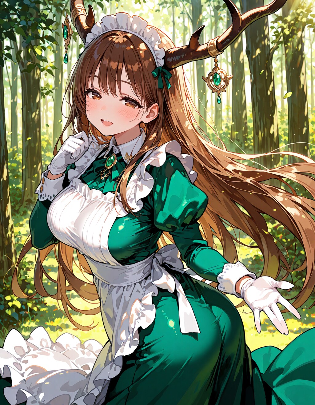 つのメイドの森