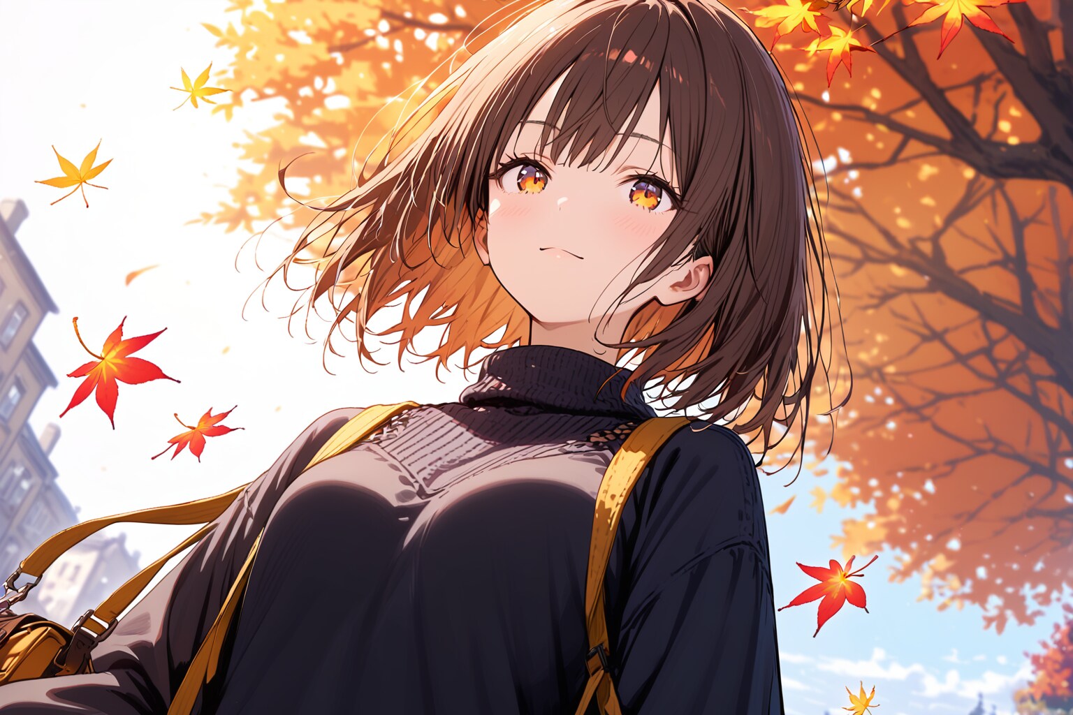 紅葉ギャル | の人気AIイラスト・グラビア