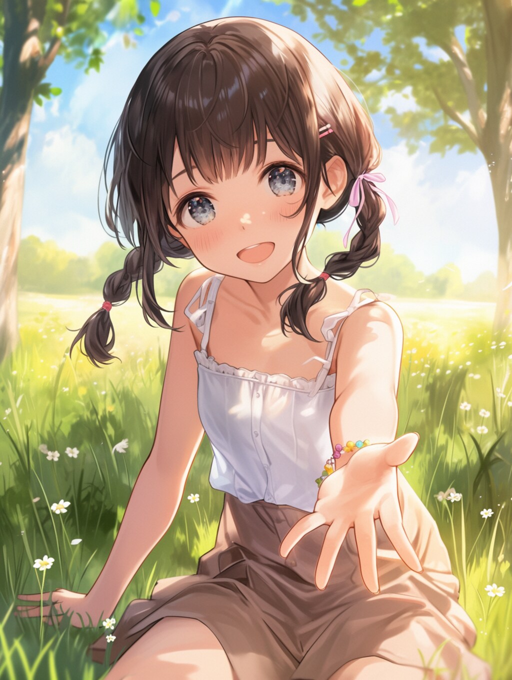 キャミソール女子49